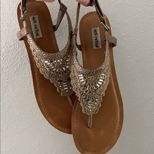 Buckle sandals size 9